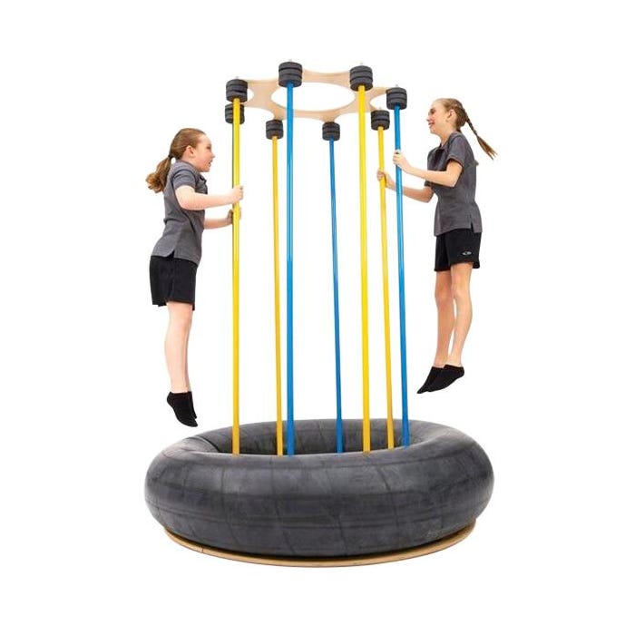 Southpaw Jump and Play Island, 81 x 72 Inches