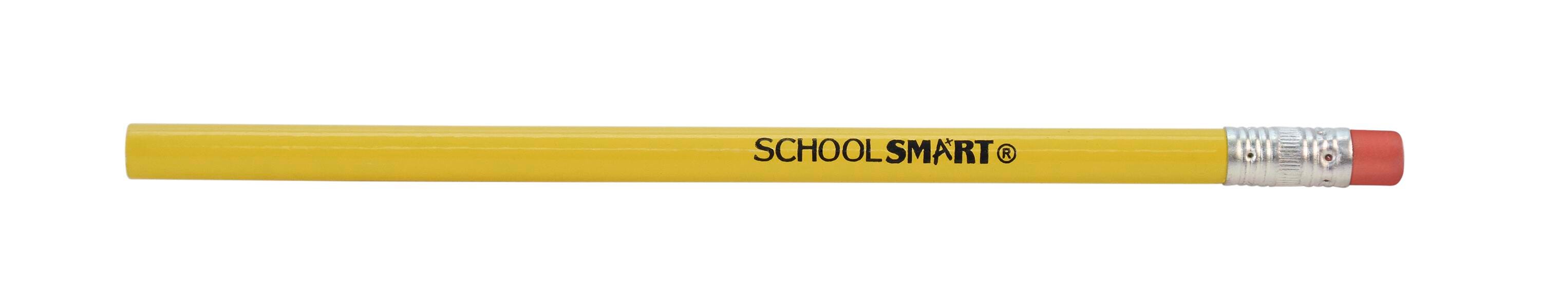 Image for School Smart Primary Pencils, No 2 Thick Tips, Yellow, Pack of 12 from School Specialty