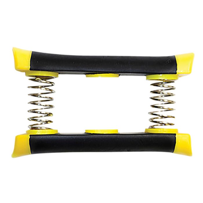 CanDo Big Grip Hand Exerciser, Yellow, 10 Pound Resistance