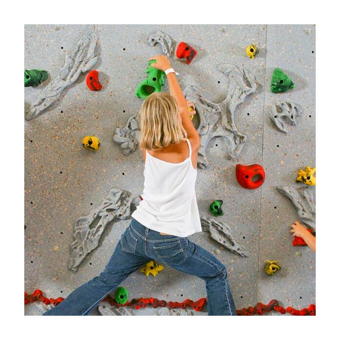 Everlast Relief Feature Traverse Wall, 8 x 4 Feet, Blue