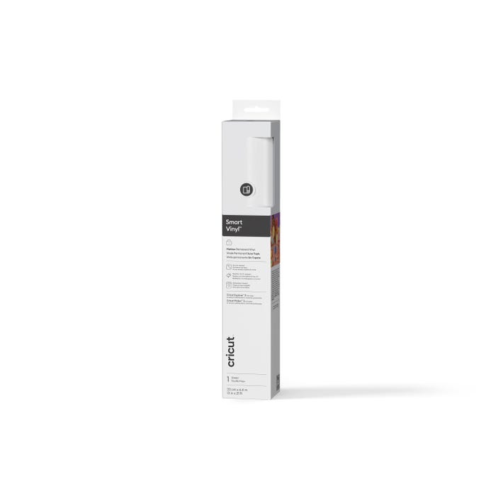 Cricut Permanent Smart Vinyl, 13 Inches x 21 Feet, White