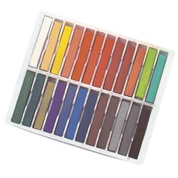 Royal Brush Essentials Soft Chalk Pastels, Landscape Colors, Set of 24