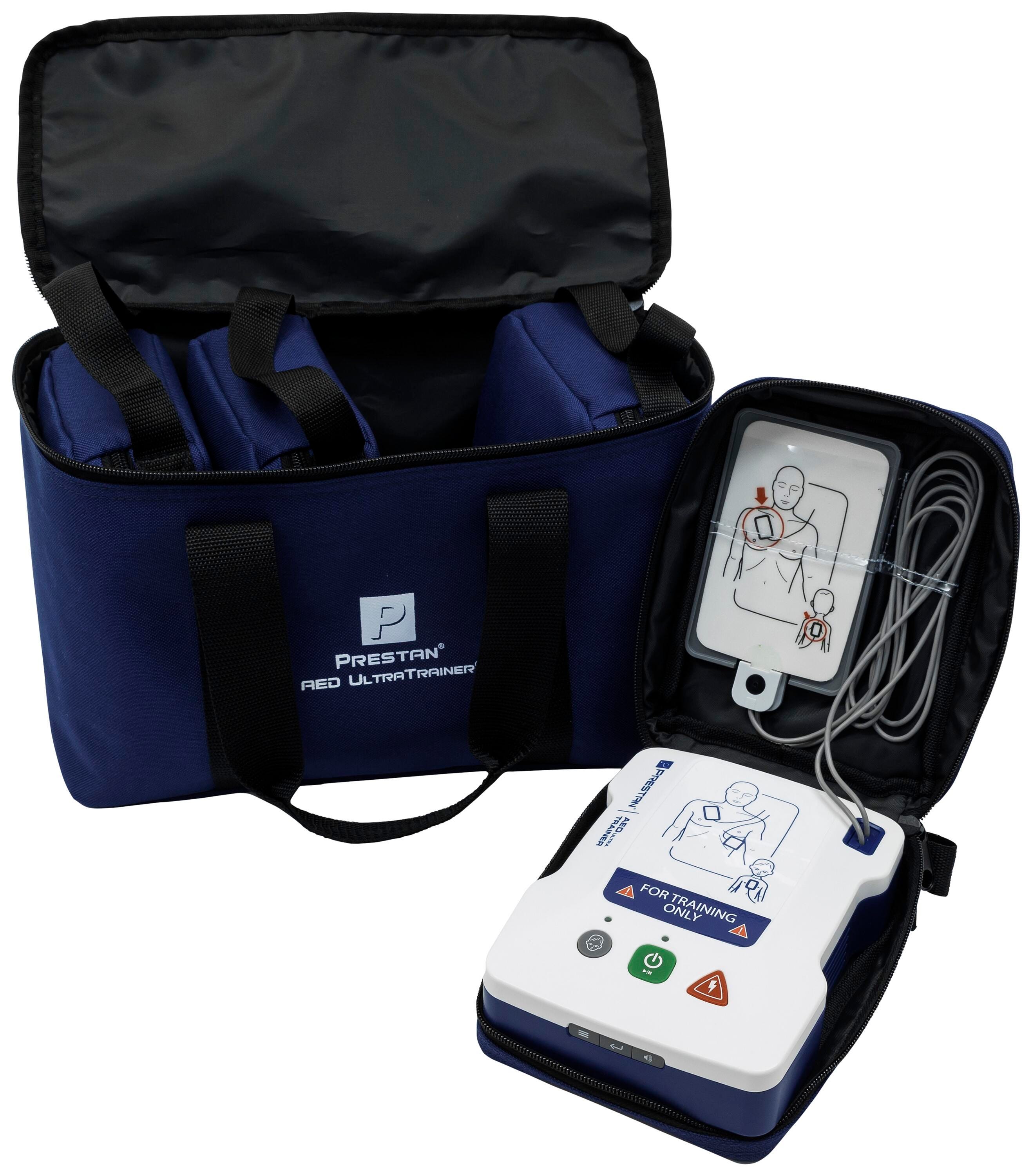 Prestan UltraTrainer AED Trainer in English or Spanish,Pack of 4 2000770