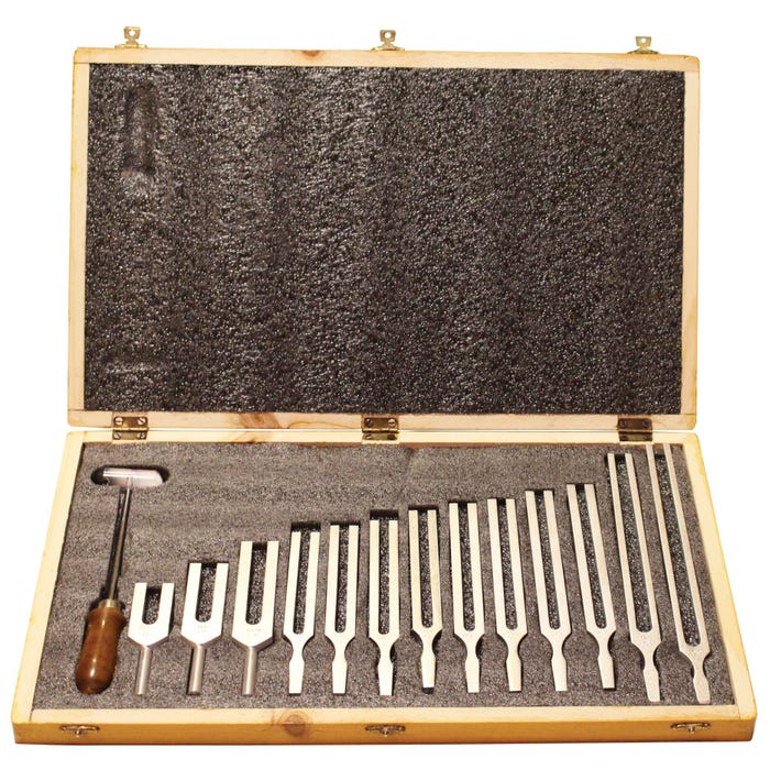 United Scientific Tuning Fork Box Set of 13
