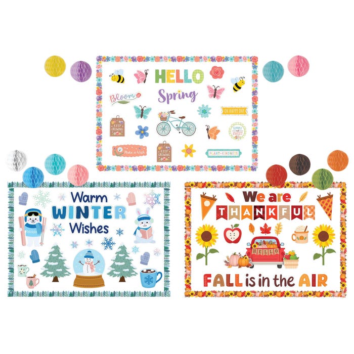 Teacher Created Resources Seasons Create & Decorate Kits