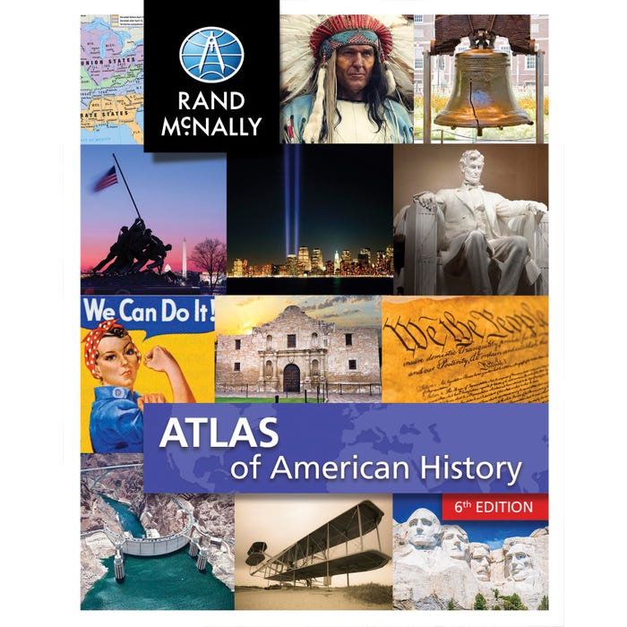 Rand McNally Atlas of American History Set of 30