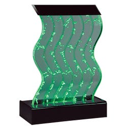 Desktop LED Wave Water Panel, 8 x 16 x 22 Inches 2120532