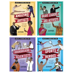 BOOKS BLACK STORIES MATTER SET OF 4, Item Number 2090684