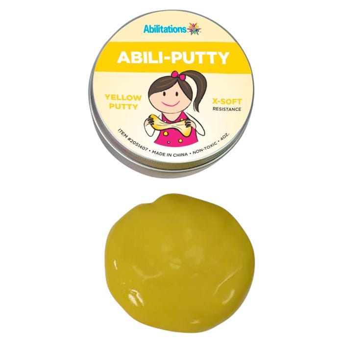 Abilitations Abili-Putty, X-Soft, 4 Ounces, Yellow