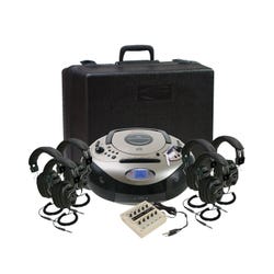 Califone Spirit 1886PLC-6 SD 6-Person Listening Center for Classrooms 1544127