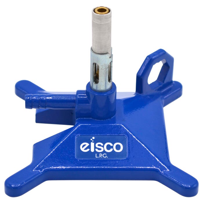 EISCO Liquid Propane Micro Bunsen Burner, StabiliBase Anti-Tip Design with Handle, with Flame Stabilizer