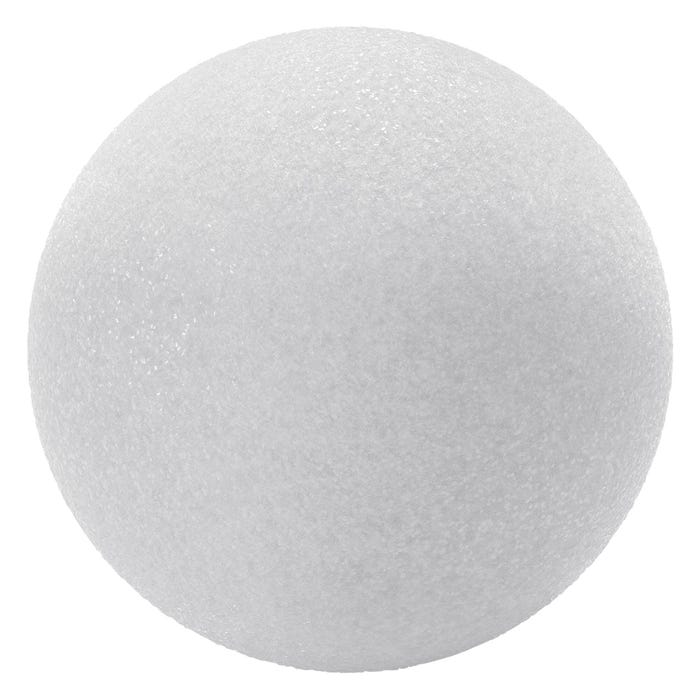 FloraCraft CraftFoM Ball, 6 Inches, White, Pack of 6