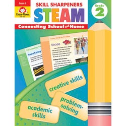 Evan-Moor Skill Sharpeners STEAM, Steam Grade 2, Item Number 2090108