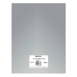 Grafix Shrink Film, 8-1/2 x 11 Inches, Clear, Pack of 50 401561