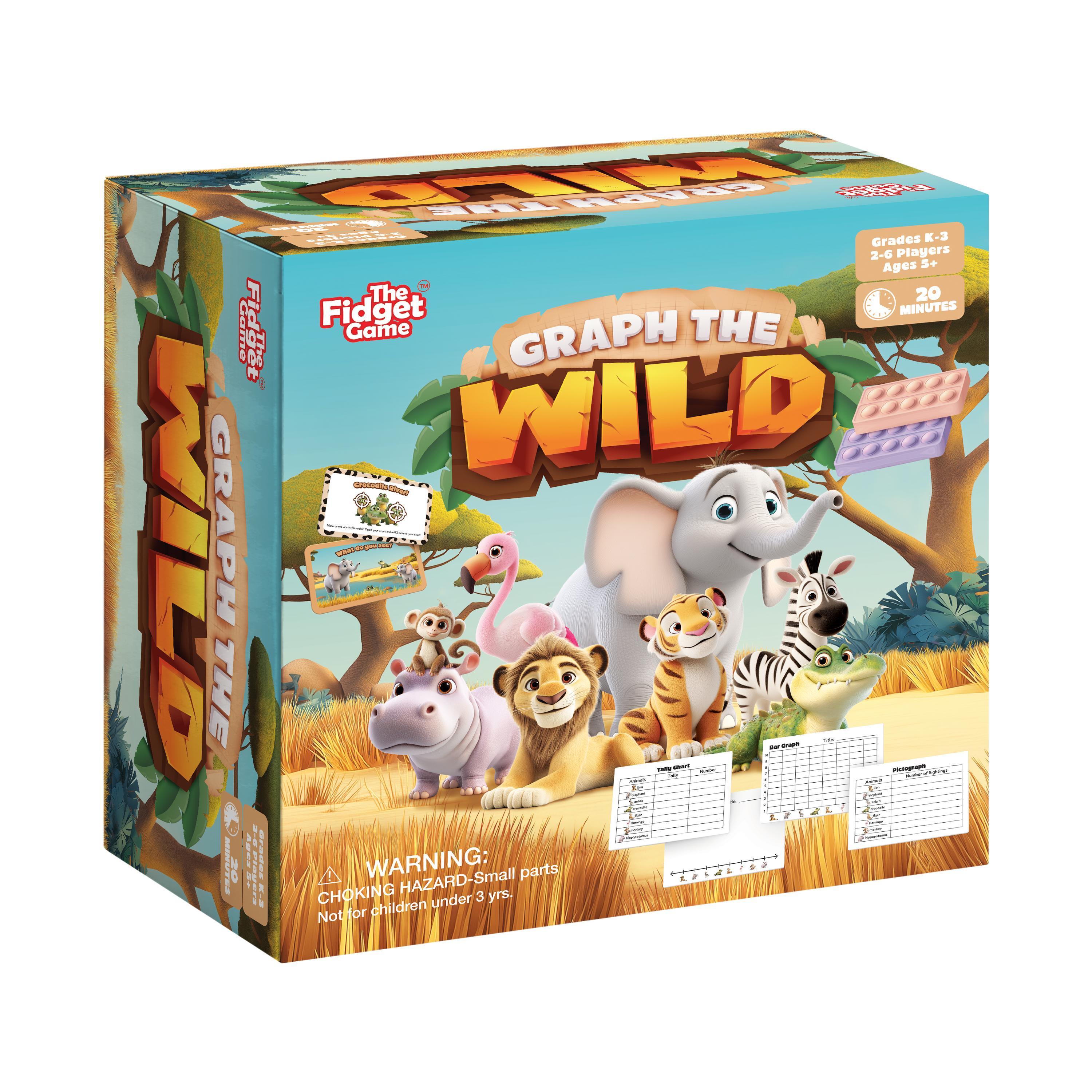 The Fidget Game Graph the Wild, Grades K to 3