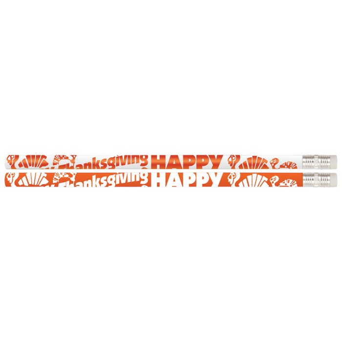 Musgrave Pencil Co. Happy Thanksgiving Pencils, Pack of 12