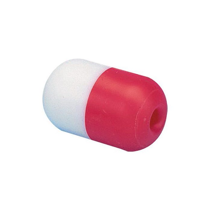 FlagHouse Standard Rope Float, 5 x 3 Inches, Red/White