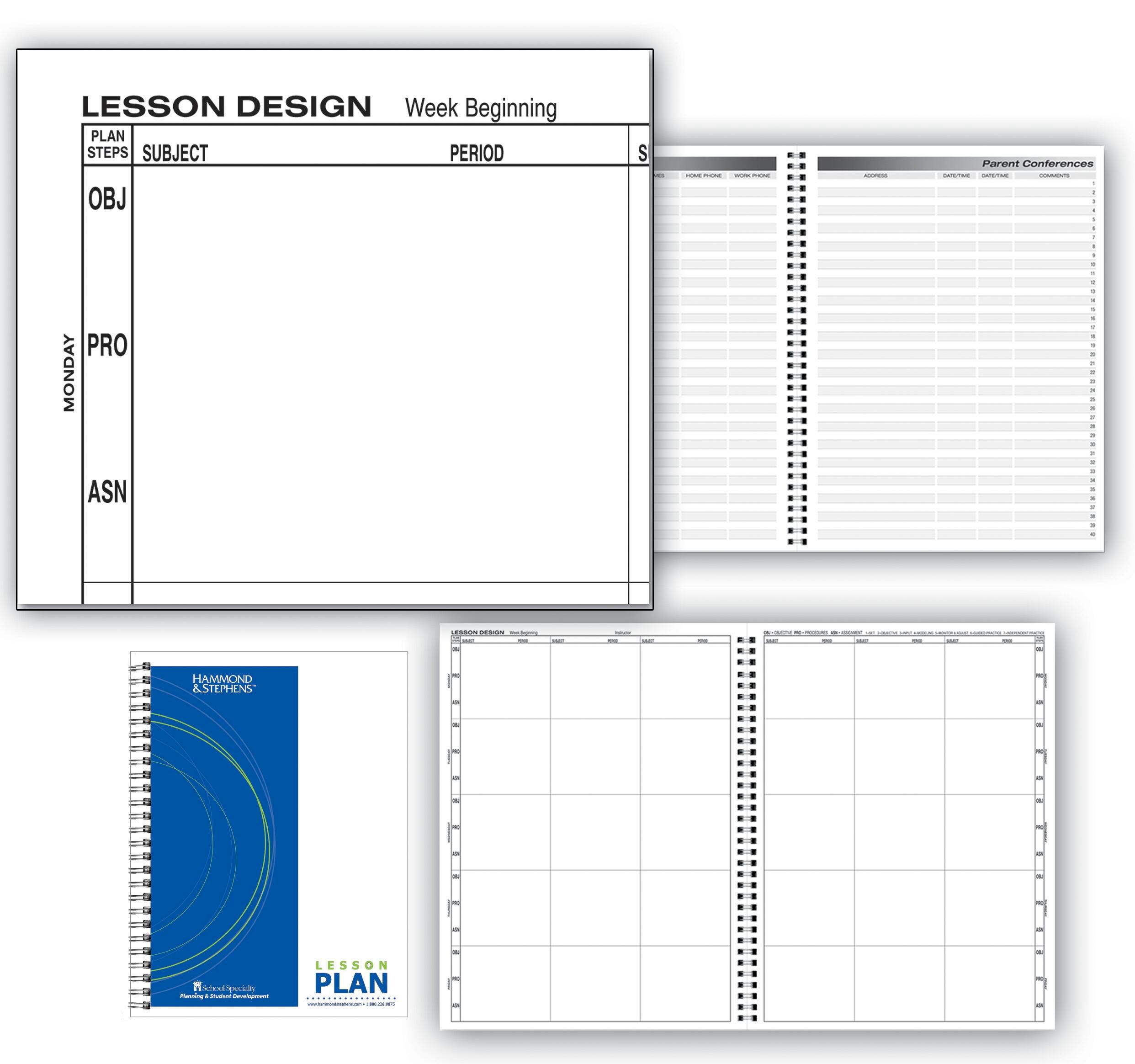 Lesson Plan Books, Item Number 1473697