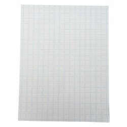 School Smart Graph Paper, 8-1/2 x 11 Inches, 1/2 Inch Rule, White, 500 Sheets 085279