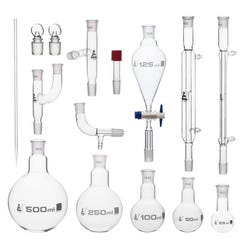 Eisco Organic Chemistry Distillation Set, 15 Pieces 2090373