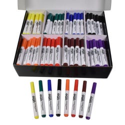 Image for School Smart Washable Markers, Conical Tip, Assorted Colors, Pack of 200 from School Specialty