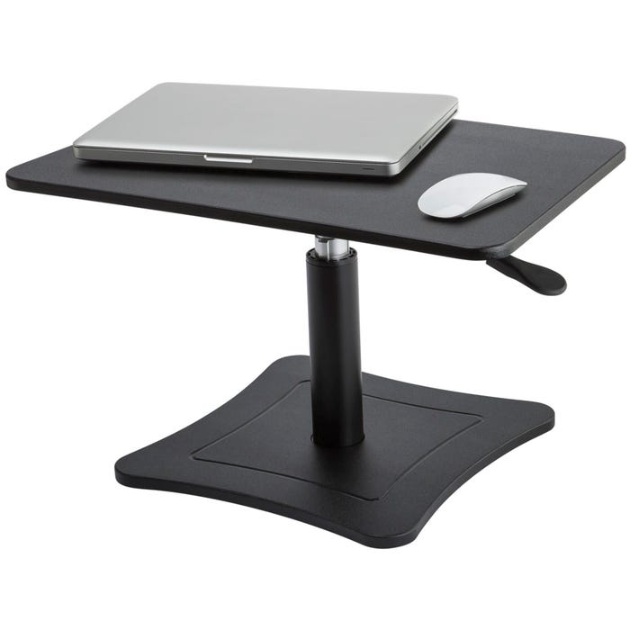 Victor High Rise Height Adjustable Laptop Stand, Black