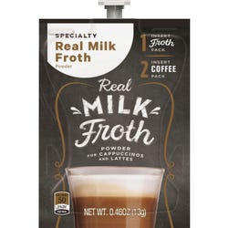 Real Milk Froth Powder for Cappuccinos, Pack of 72, Item Number 1565254