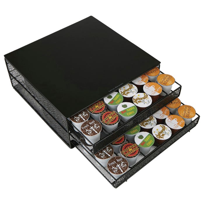 Mind Reader 72 K-Cup Pod Coffee Pod Drawer, Black