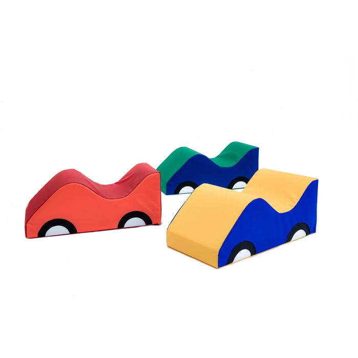 Children's Factory Toddler Soft Cars, Set Of 3