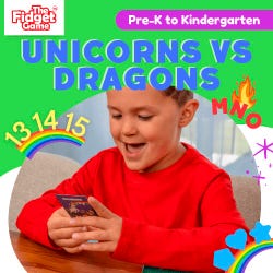 The Fidget Game Unicorns vs. Dragons