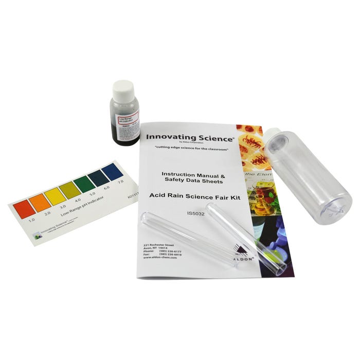 Innovating Science Acid Rain Science Fair Kit