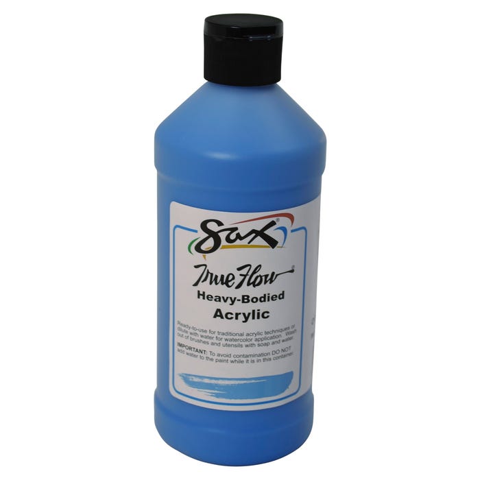 Sax Heavy Body Acrylic Paint, 1 Pint, Cobalt Blue