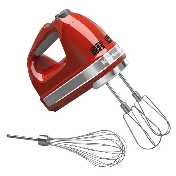 KitchenAid 7-Speed Hand Mixer, Empire Red