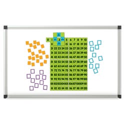 Dowling Magnets Math Demonstration 0 to 120 Chart, Set of 50, Item Number 1600833