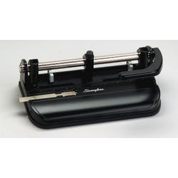 ACCO Swingline 2-3 Hole Heavy Duty Punch with Lever Handle, 9/32 Inches, 32 Sheets, Black