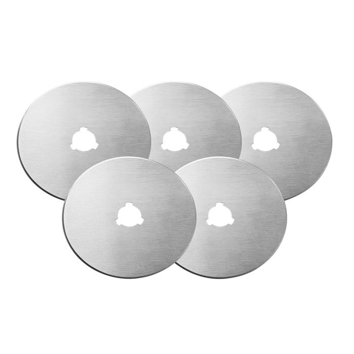 ZOID 60 Millimeter Rotary Cutter Blade Refill, Pack of 5