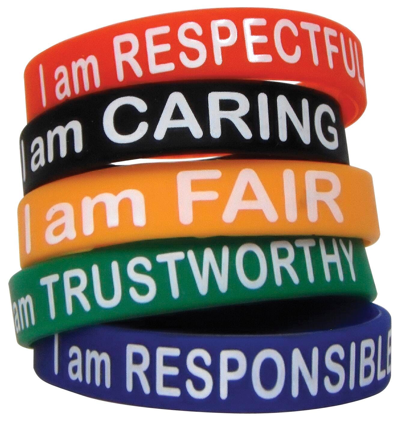 Teacher Created Resources Wristbands Character Traits, Pack of 10 1593280