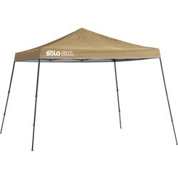 Quik Shade Solo Steel 90 Slant Leg Canopy, 11 x 11 Feet, Khaki, Item Number 2089013
