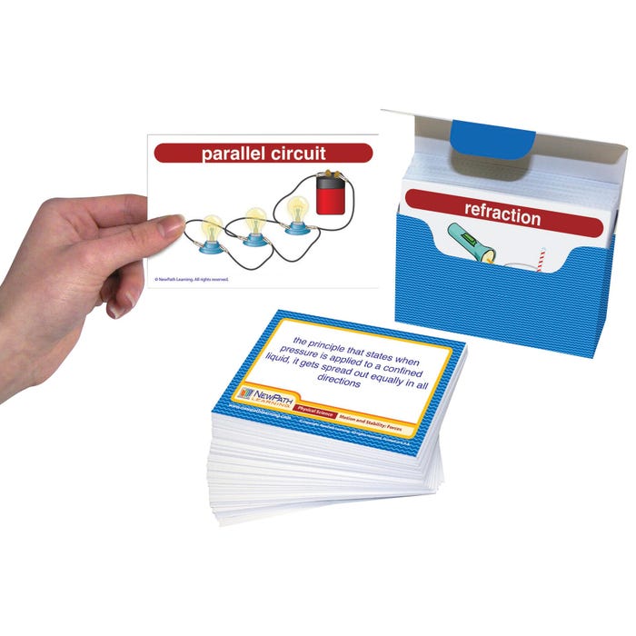 NewPath Learning Physical Science Vocabulary Builder, Set of 200