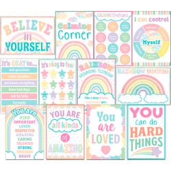 Teacher Created Resources Pastel Pop Calming Strategies Small Poster Pack 2132363