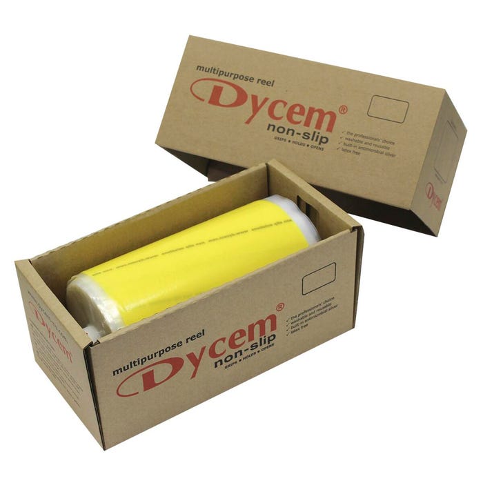 Dycem Non-Slip Material Roll, 8 Inches x 16 Yards, Yellow
