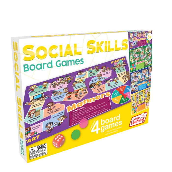 Junior Learning Social Skills Board Games