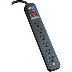 Tripp Lite 6-Outlet Surge Protector, 6 Foot Cord, Black 2136082