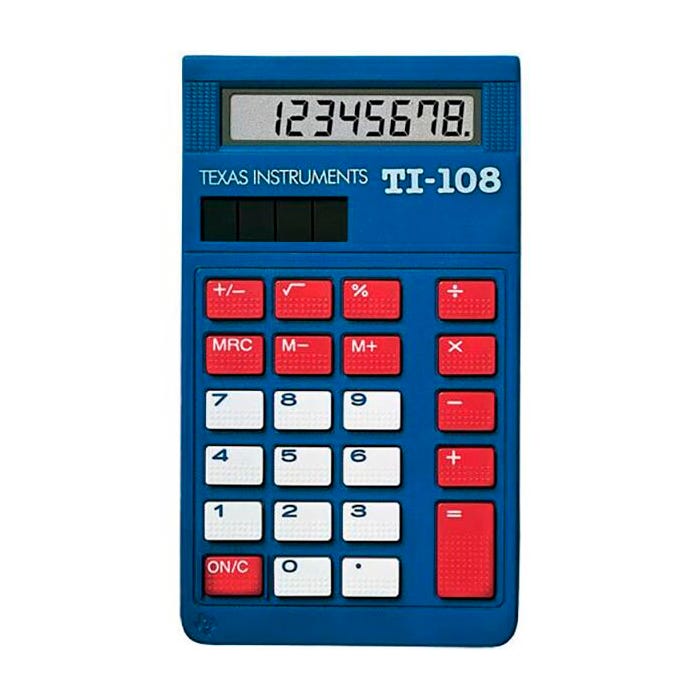 Texas Instruments TI-108 Solar Power Calculator