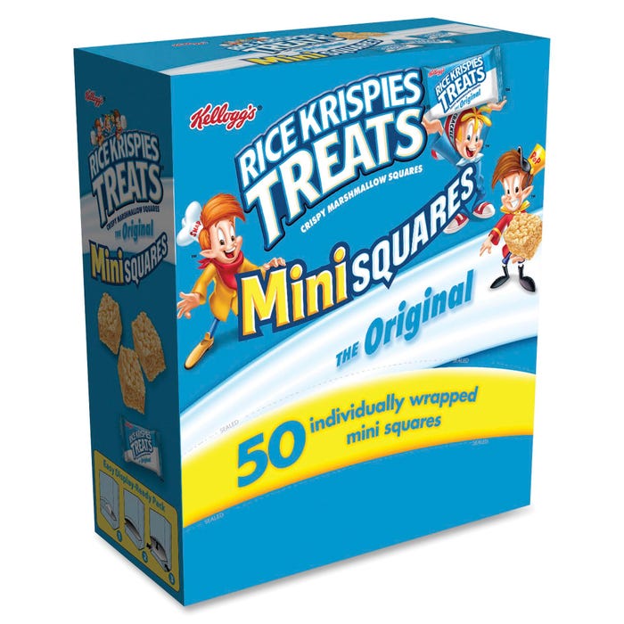 Rice Krispies Treats Original Mini Squares, 50 Per Box