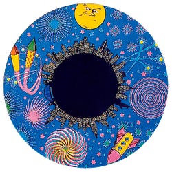 Image for Optikinetics 6-Inch Effect Wheel, Fireworks from School Specialty