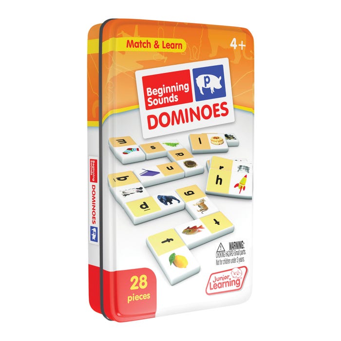 Junior Learning Beginning Sounds Dominoes
