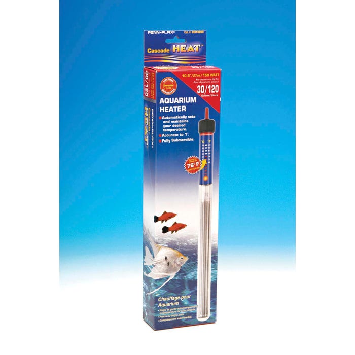 Penn-Plax Cascade Submersible Aquarium Heater, for 30 Gallon Aquaria