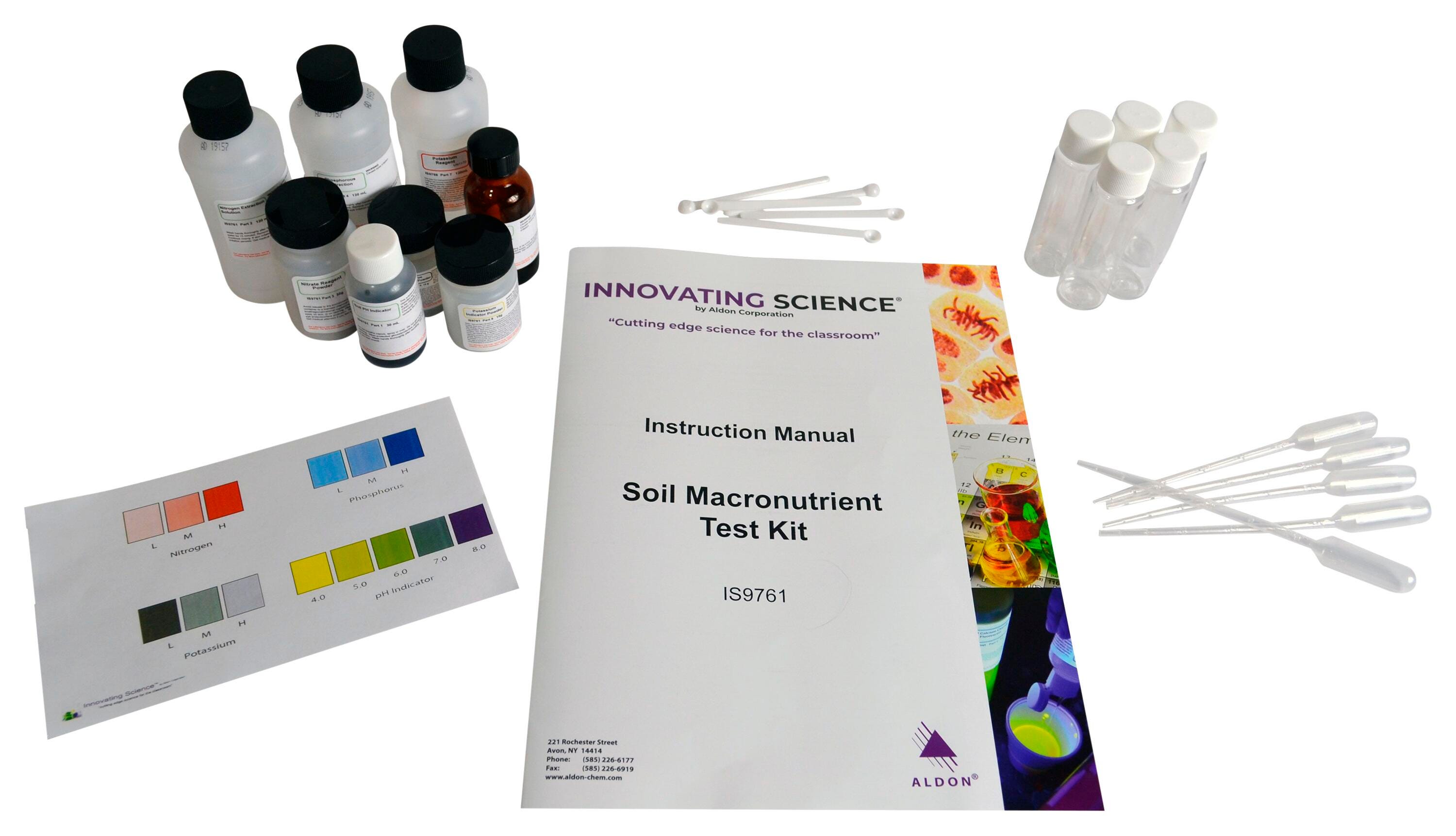 Image for Innovating Science Soil Macronutrient Test Kit from School Specialty