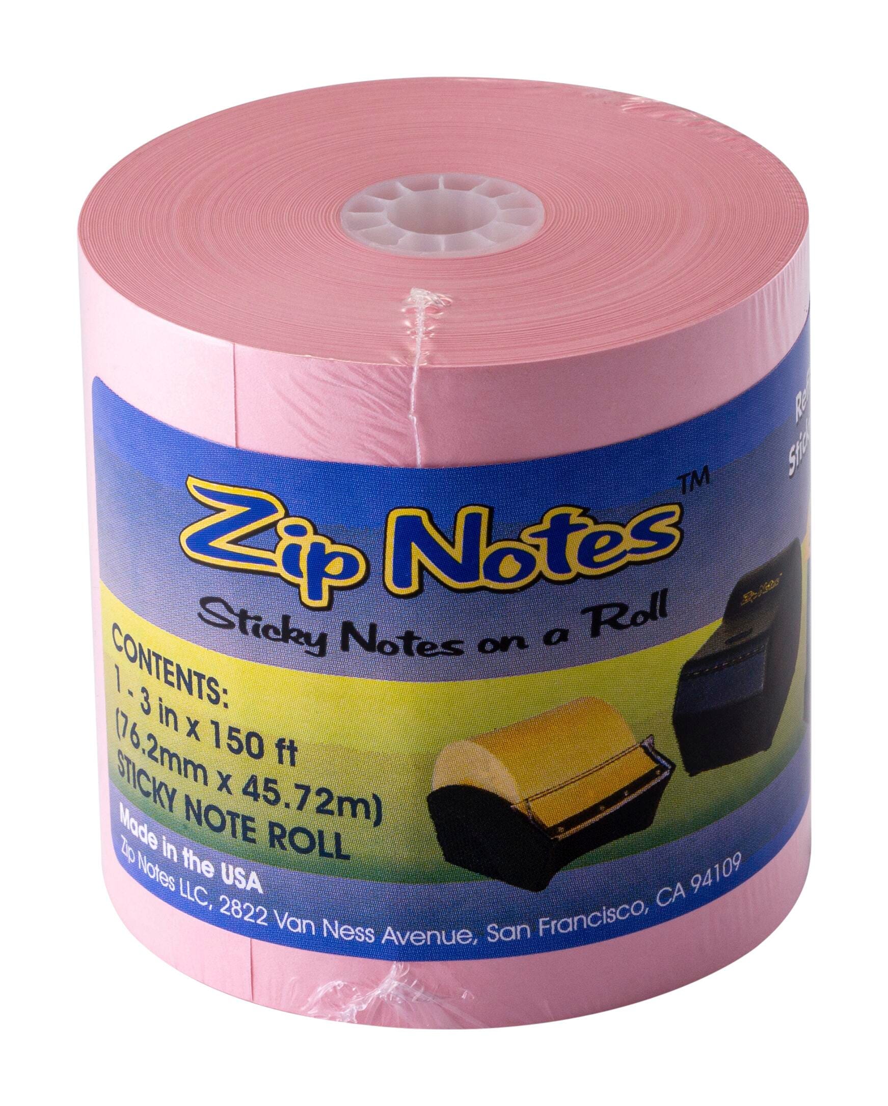 Zip Notes™ Pink Refill Roll 2145932